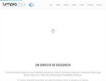 Tablet Screenshot of limpia2001.com